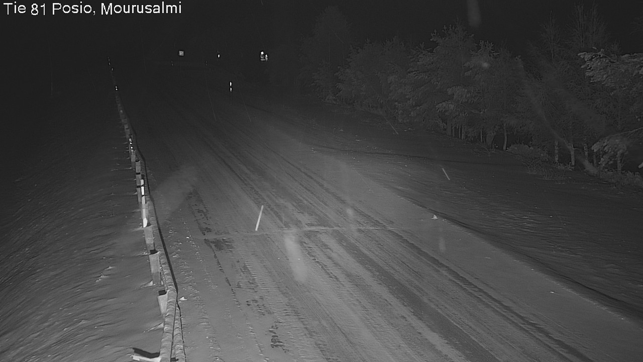 Kelikamerat Kuva Tie 81 Posio, Mourusalmi, Posio, Lappi