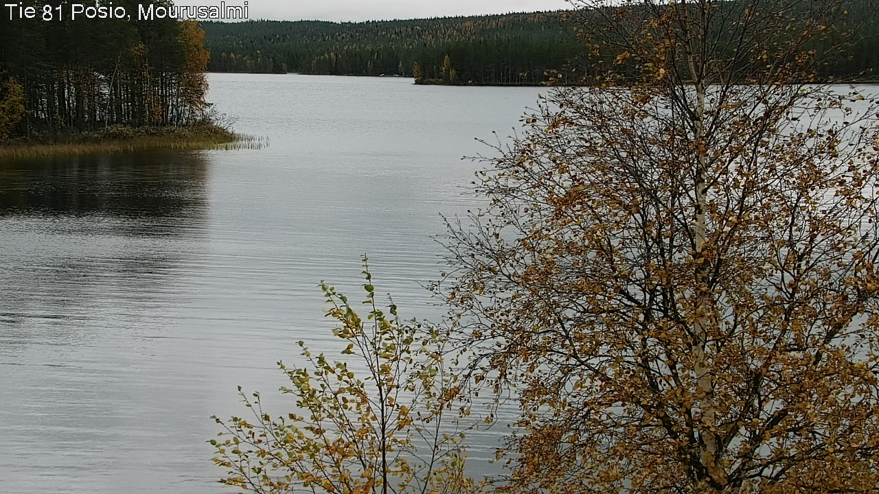 Kelikamerat Kuva Tie 81 Posio, Mourusalmi, Posio, Lappi