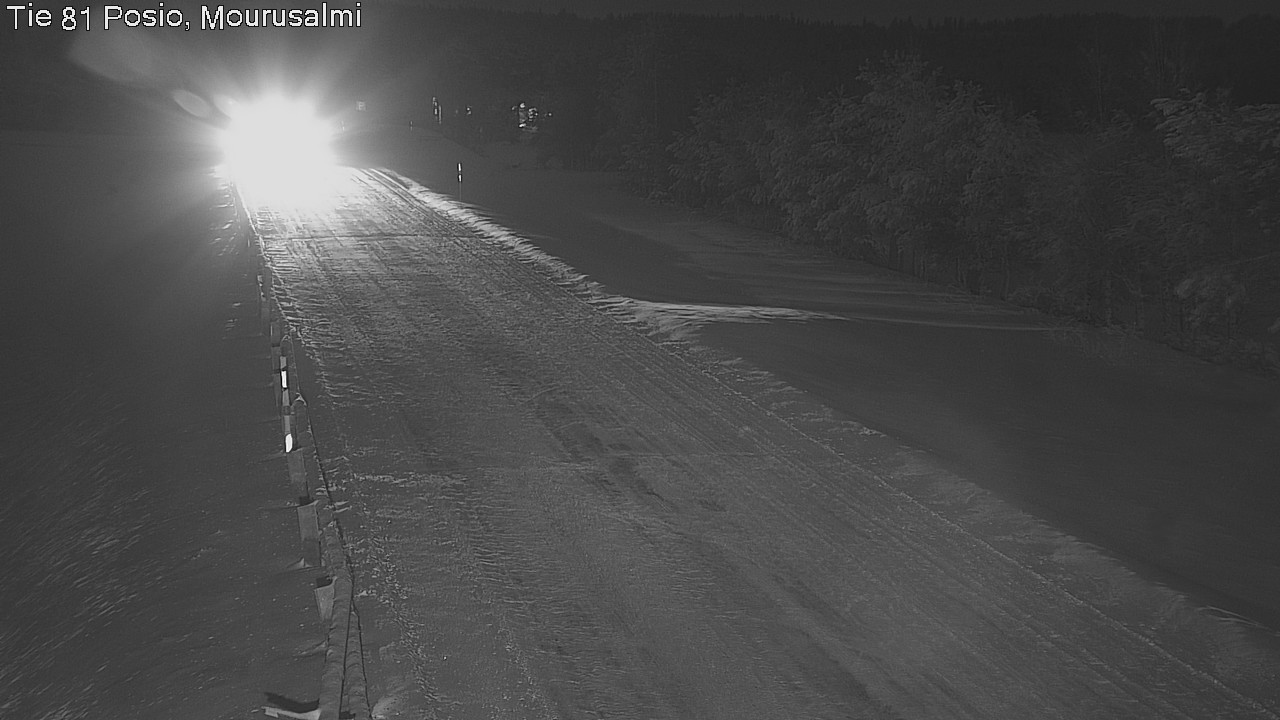 Kelikamerat Kuva Tie 81 Posio, Mourusalmi, Posio, Lappi
