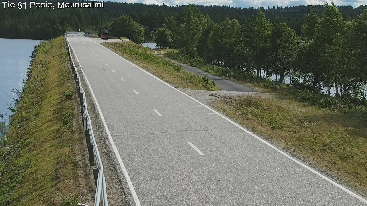 Weather Camera Image Väg 81 Posio, Mourusalmi, Posio, Lappi