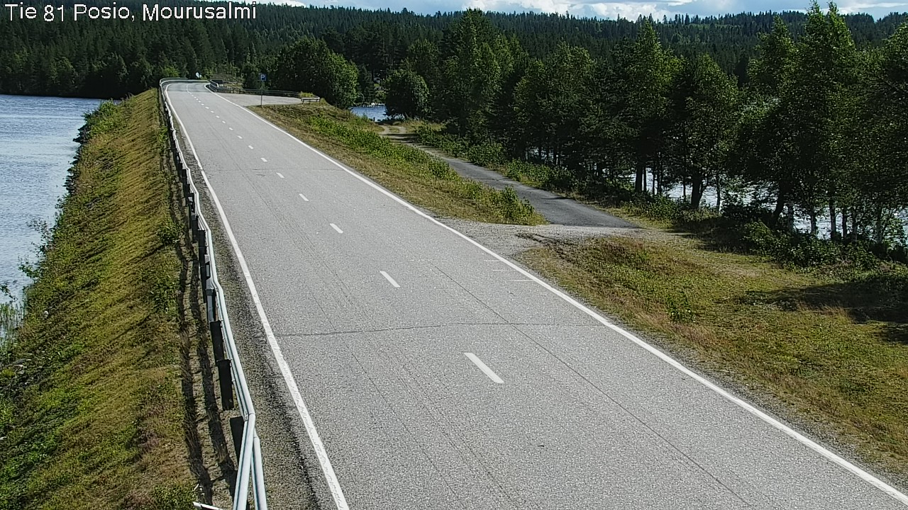 Weather Camera Image Väg 81 Posio, Mourusalmi, Posio, Lappi