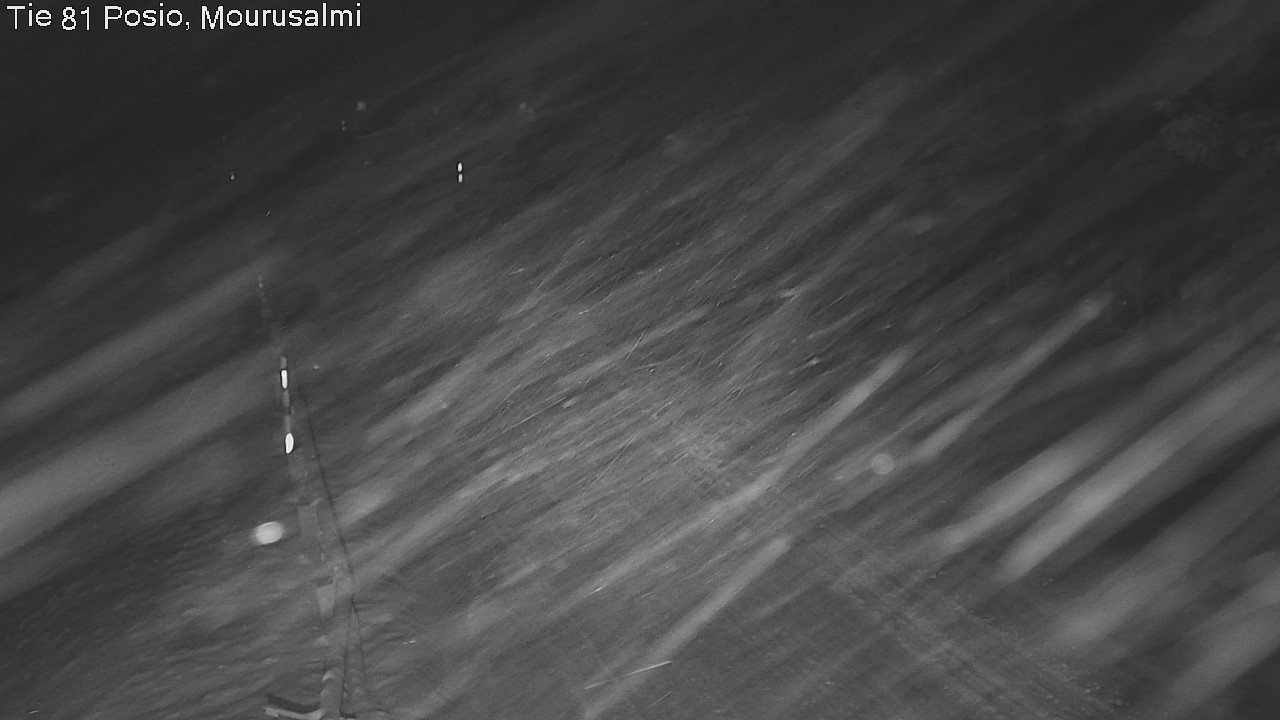 Weather Camera Image Väg 81 Posio, Mourusalmi, Posio, Lappi