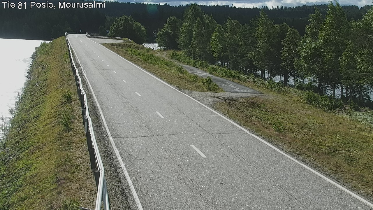 Kelikamerat Kuva Tie 81 Posio, Mourusalmi, Posio, Lappi