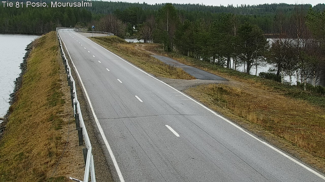 Kelikamerat Kuva Tie 81 Posio, Mourusalmi, Posio, Lappi