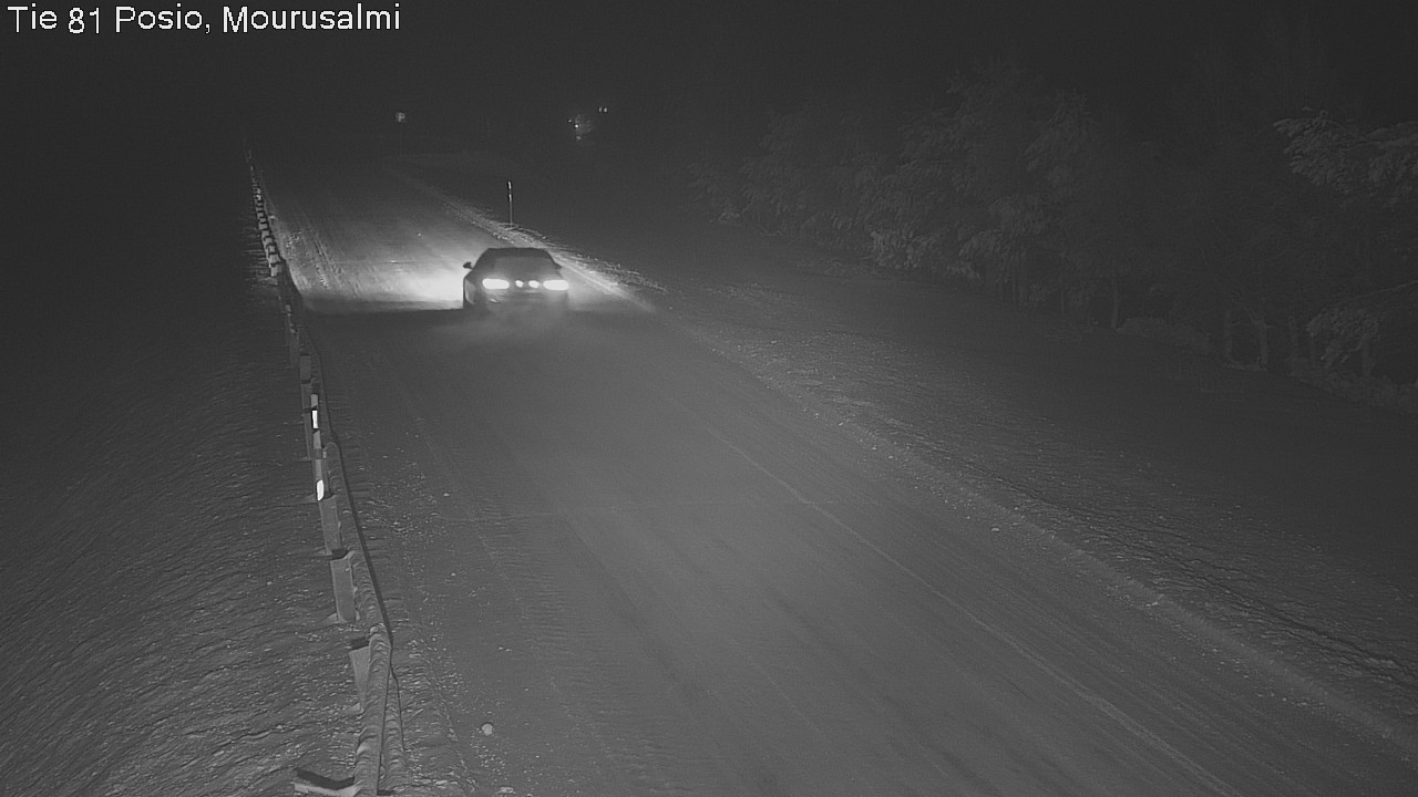 Weather Camera Image Väg 81 Posio, Mourusalmi, Posio, Lappi