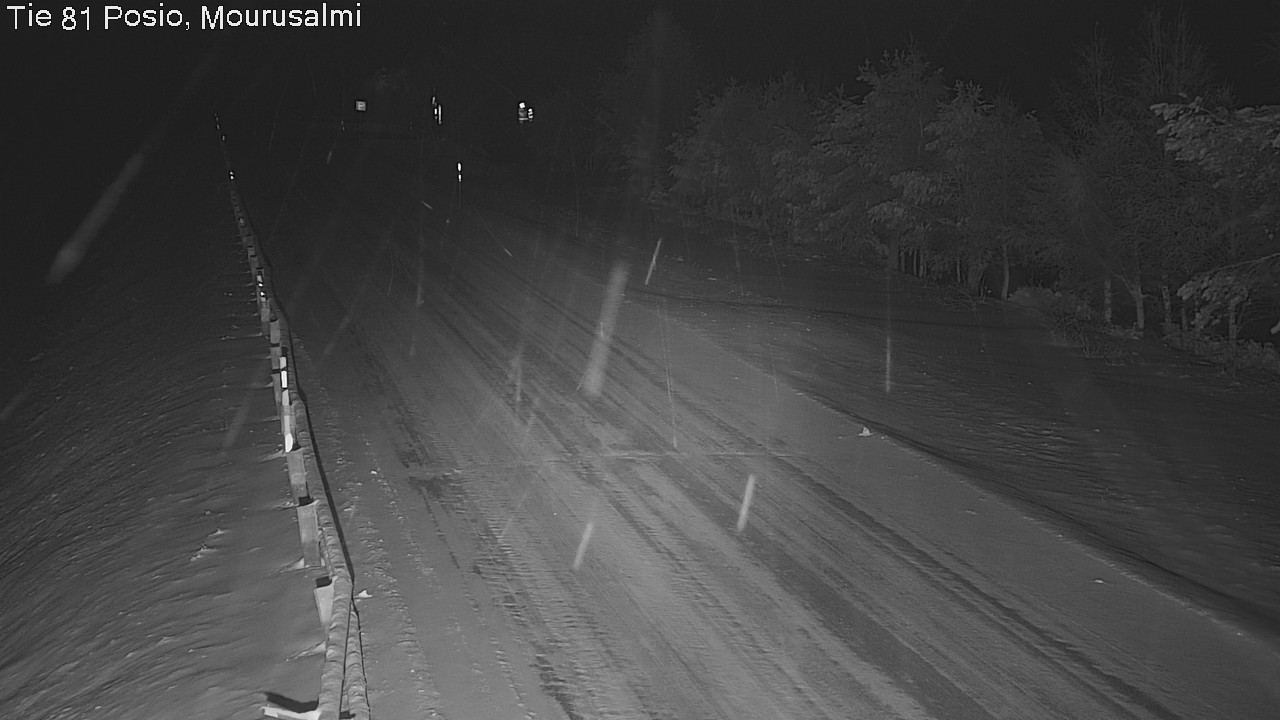 Kelikamerat Kuva Tie 81 Posio, Mourusalmi, Posio, Lappi