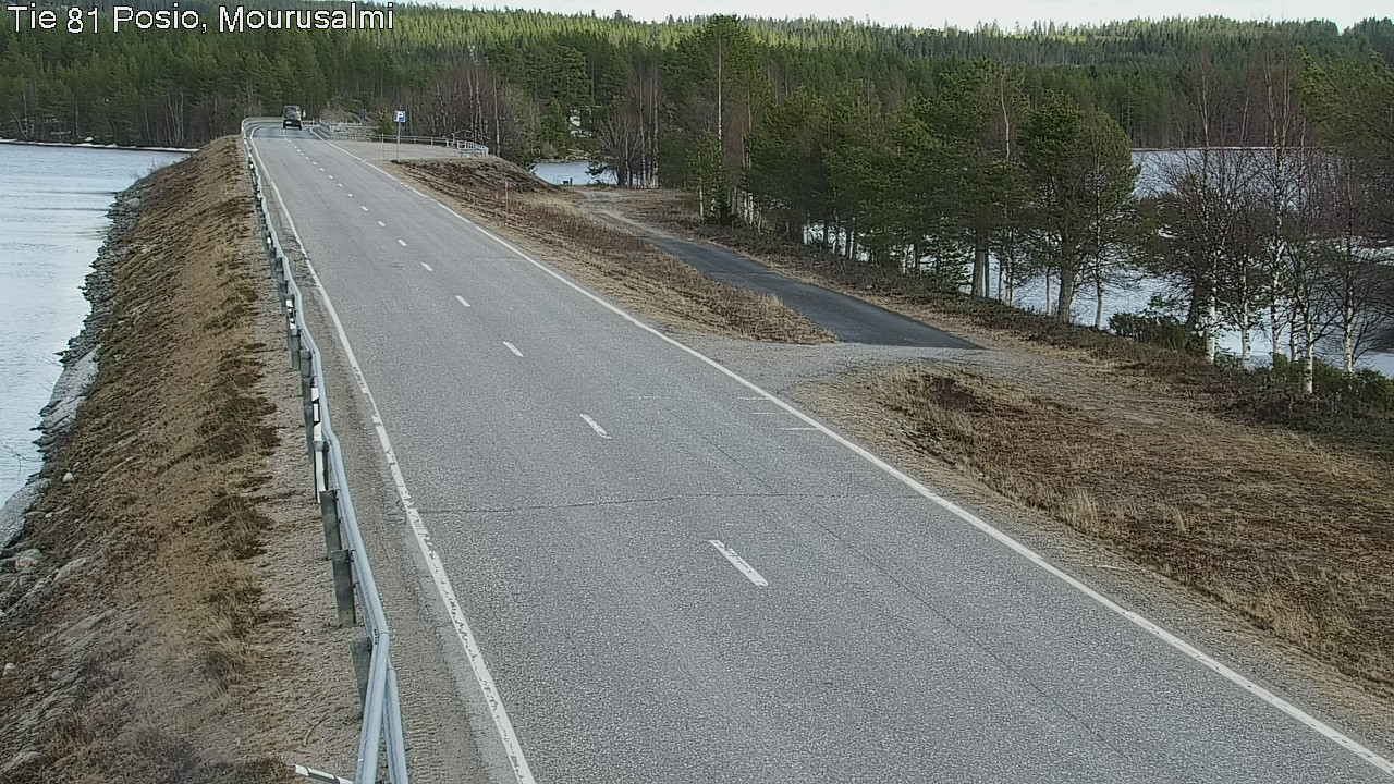 Kelikamerat Kuva Tie 81 Posio, Mourusalmi, Posio, Lappi