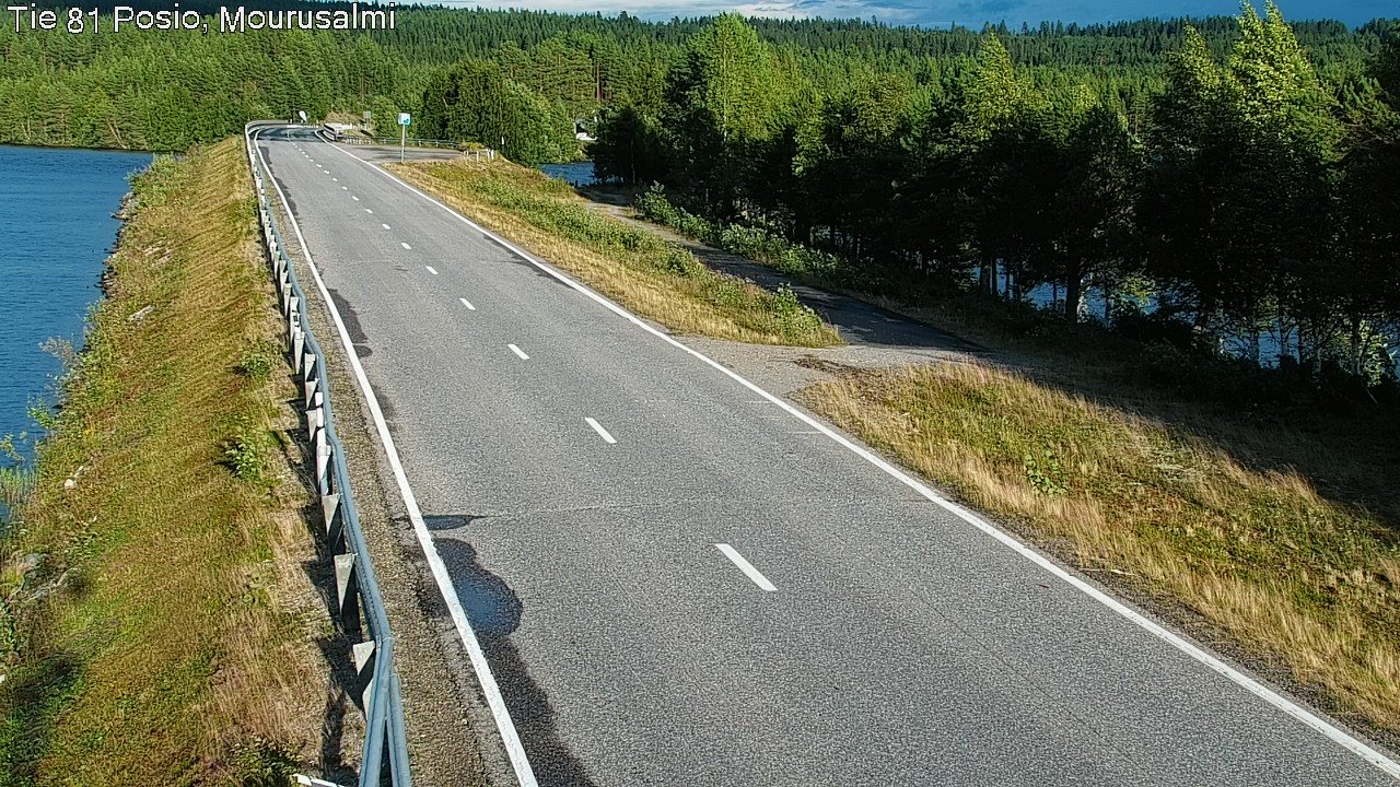 Kelikamerat Kuva Tie 81 Posio, Mourusalmi, Posio, Lappi