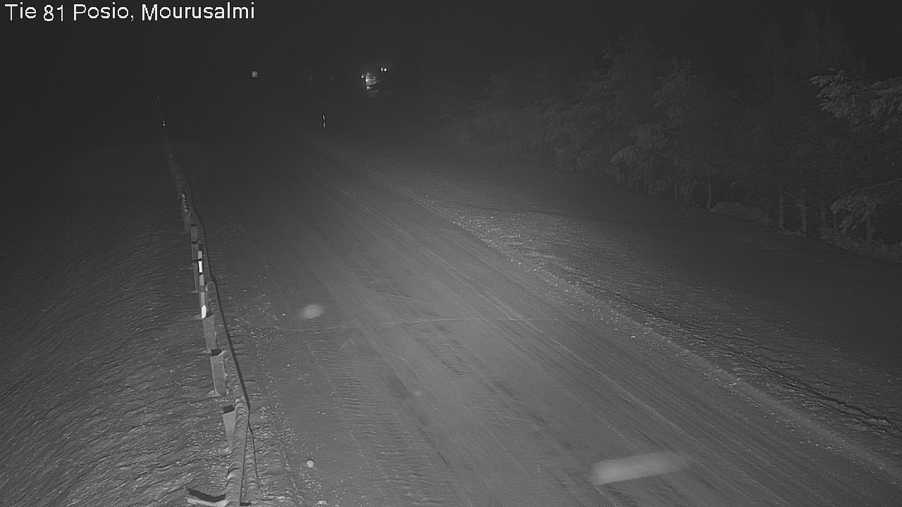 Weather Camera Image Väg 81 Posio, Mourusalmi, Posio, Lappi