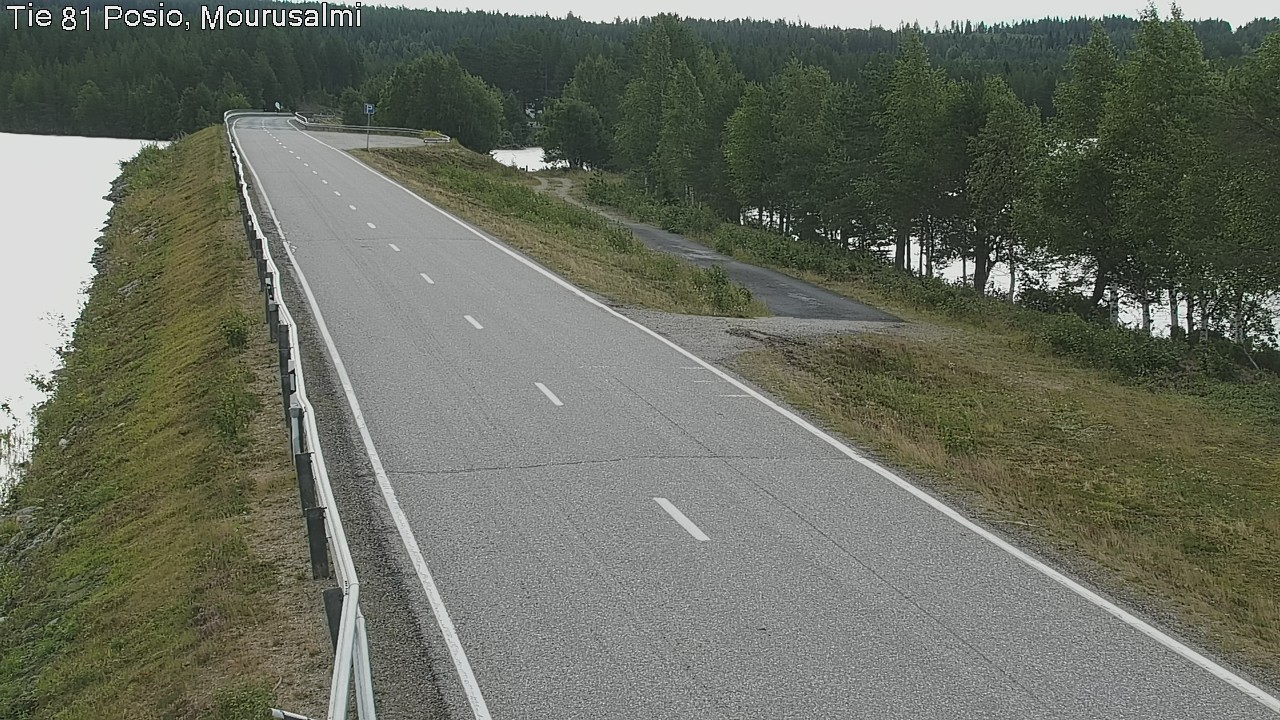 Weather Camera Image Väg 81 Posio, Mourusalmi, Posio, Lappi