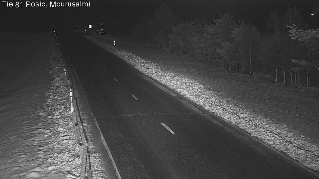 Kelikamerat Kuva Tie 81 Posio, Mourusalmi, Posio, Lappi
