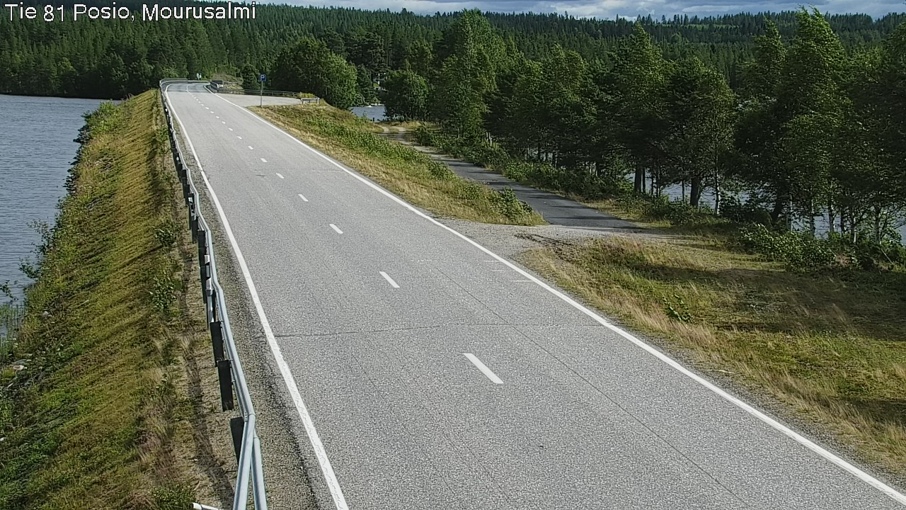 Kelikamerat Kuva Tie 81 Posio, Mourusalmi, Posio, Lappi