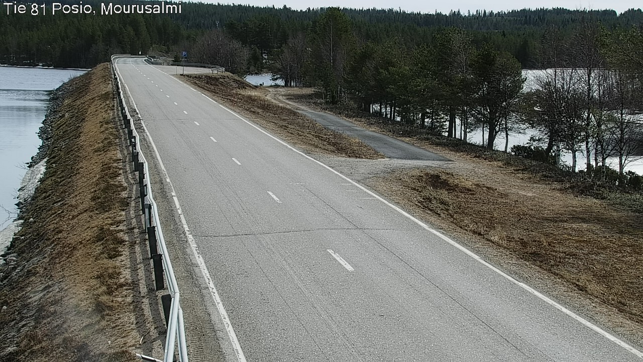 Kelikamerat Kuva Tie 81 Posio, Mourusalmi, Posio, Lappi
