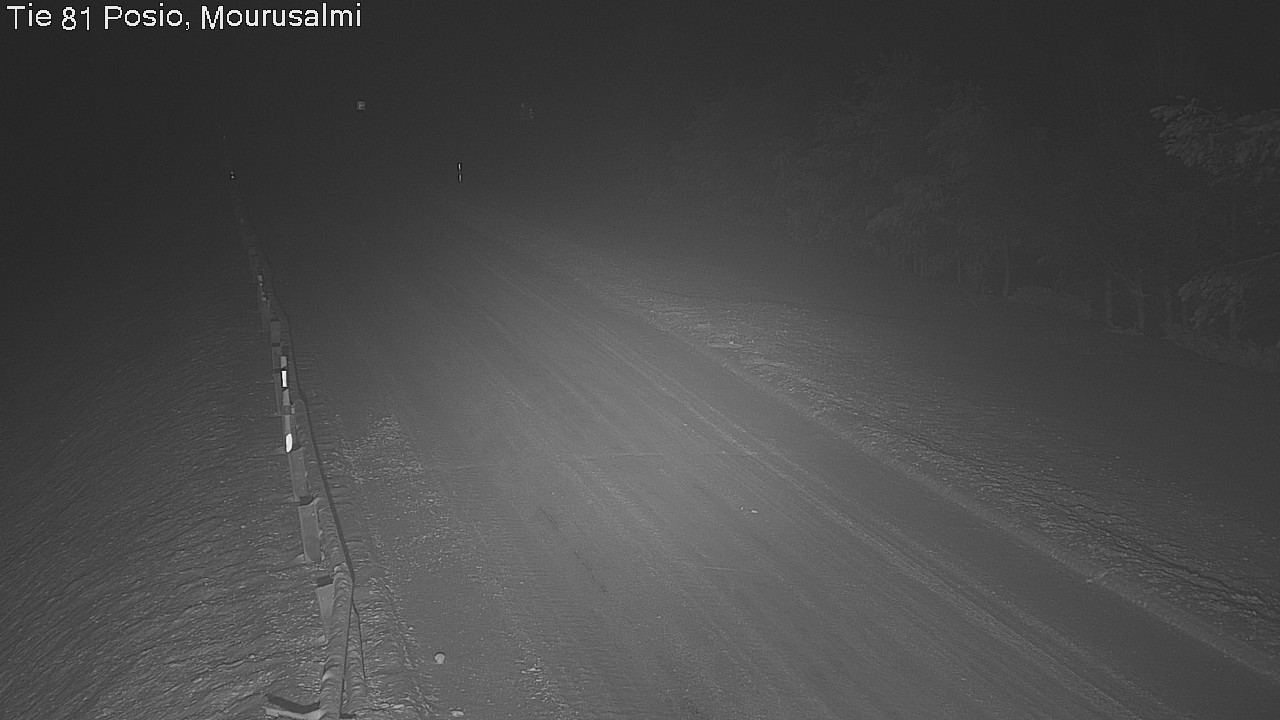 Weather Camera Image Väg 81 Posio, Mourusalmi, Posio, Lappi