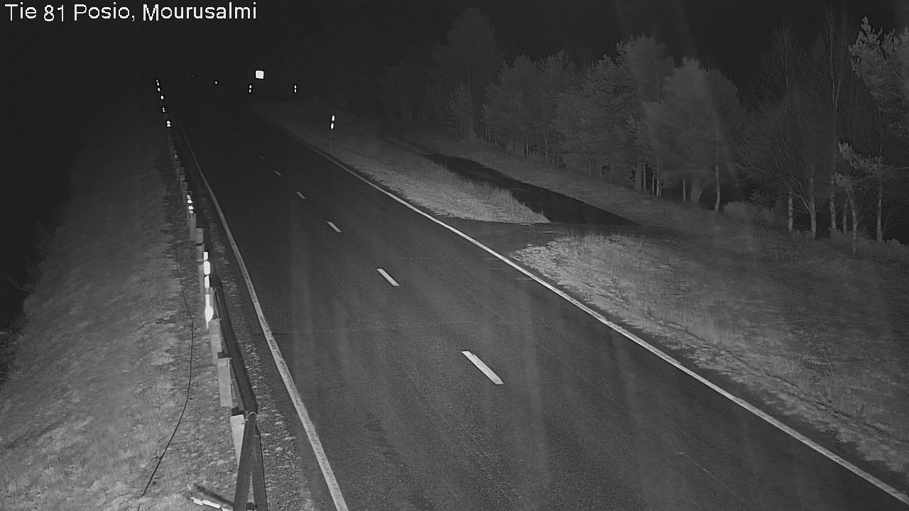 Kelikamerat Kuva Tie 81 Posio, Mourusalmi, Posio, Lappi