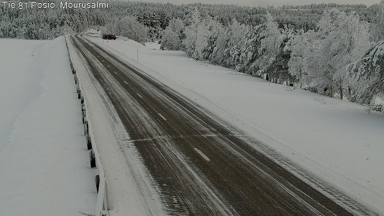 Kelikamerat Kuva Tie 81 Posio, Mourusalmi, Posio, Lappi