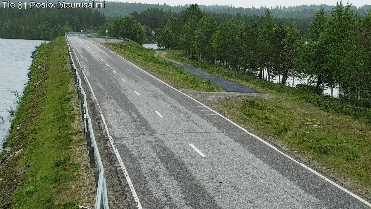 Kelikamerat Kuva Tie 81 Posio, Mourusalmi, Posio, Lappi