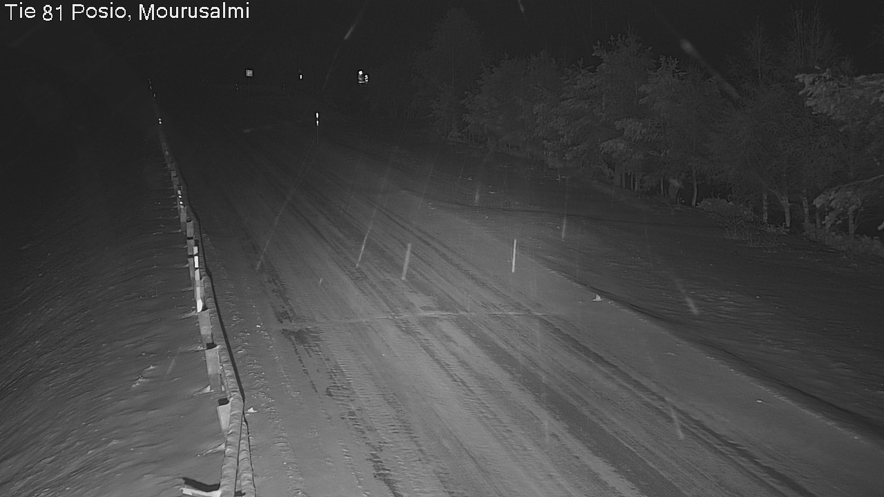 Kelikamerat Kuva Tie 81 Posio, Mourusalmi, Posio, Lappi