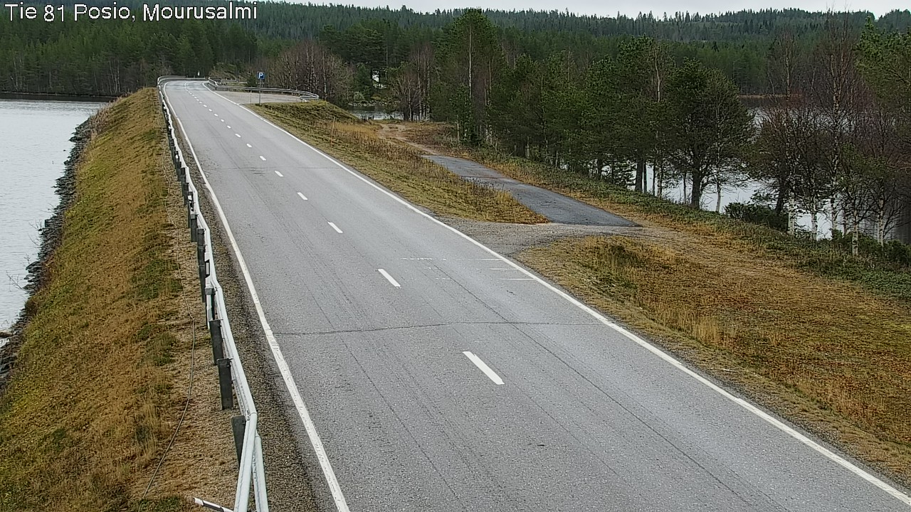 Kelikamerat Kuva Tie 81 Posio, Mourusalmi, Posio, Lappi