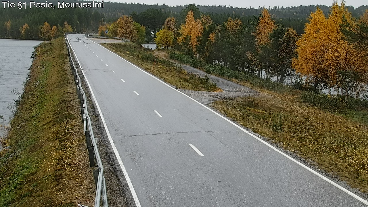 Kelikamerat Kuva Tie 81 Posio, Mourusalmi, Posio, Lappi