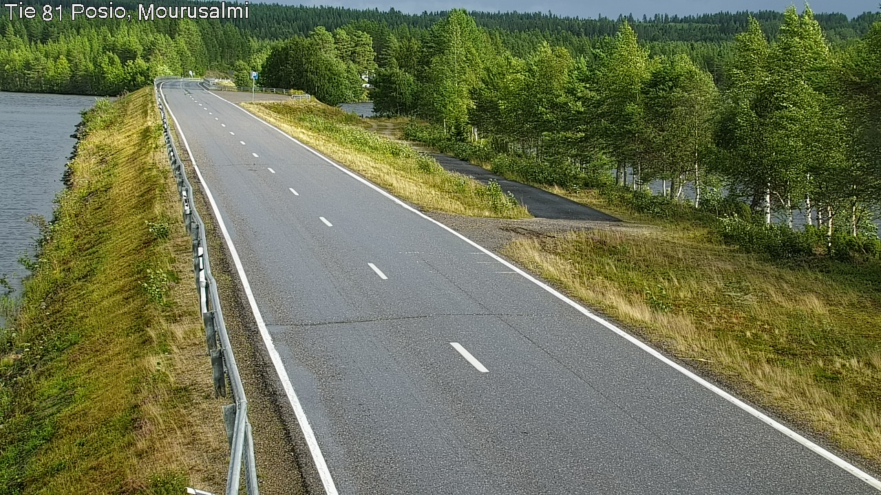Kelikamerat Kuva Tie 81 Posio, Mourusalmi, Posio, Lappi
