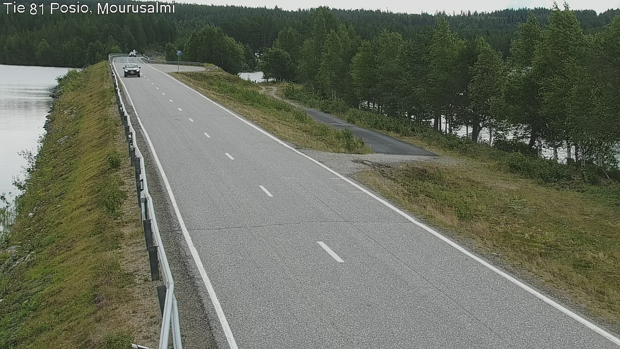 Weather Camera Image Väg 81 Posio, Mourusalmi, Posio, Lappi
