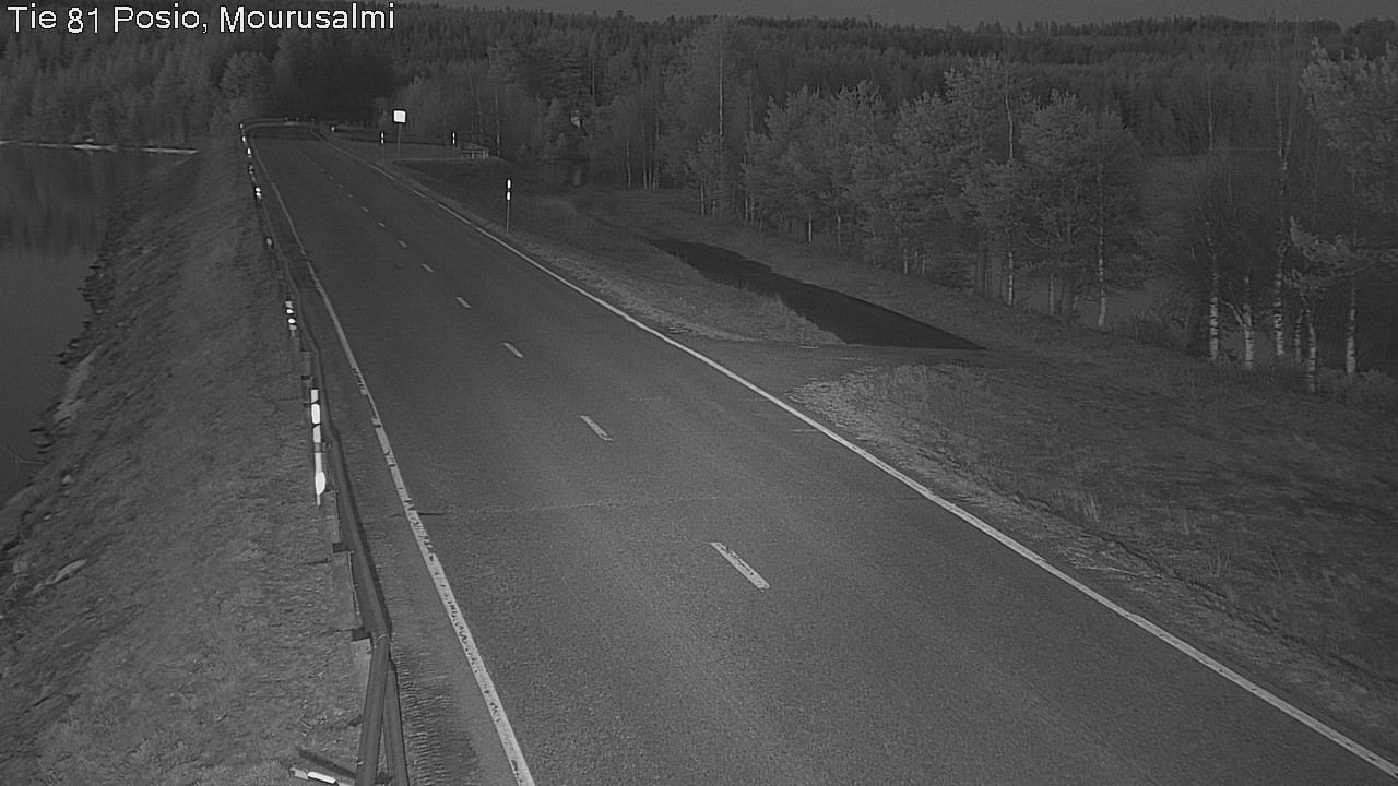 Kelikamerat Kuva Tie 81 Posio, Mourusalmi, Posio, Lappi