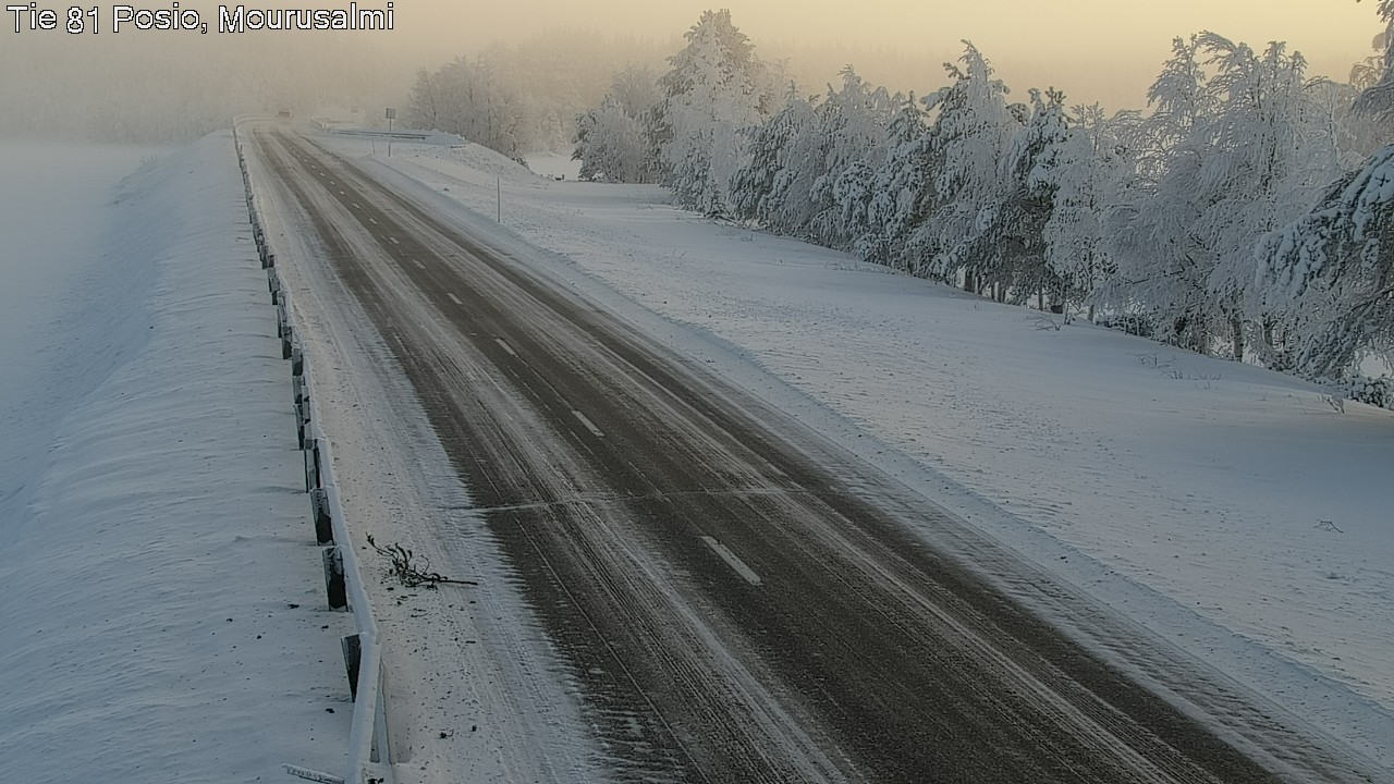 Weather Camera Image Road 81 Posio, Mourusalmi, Posio, Lappi