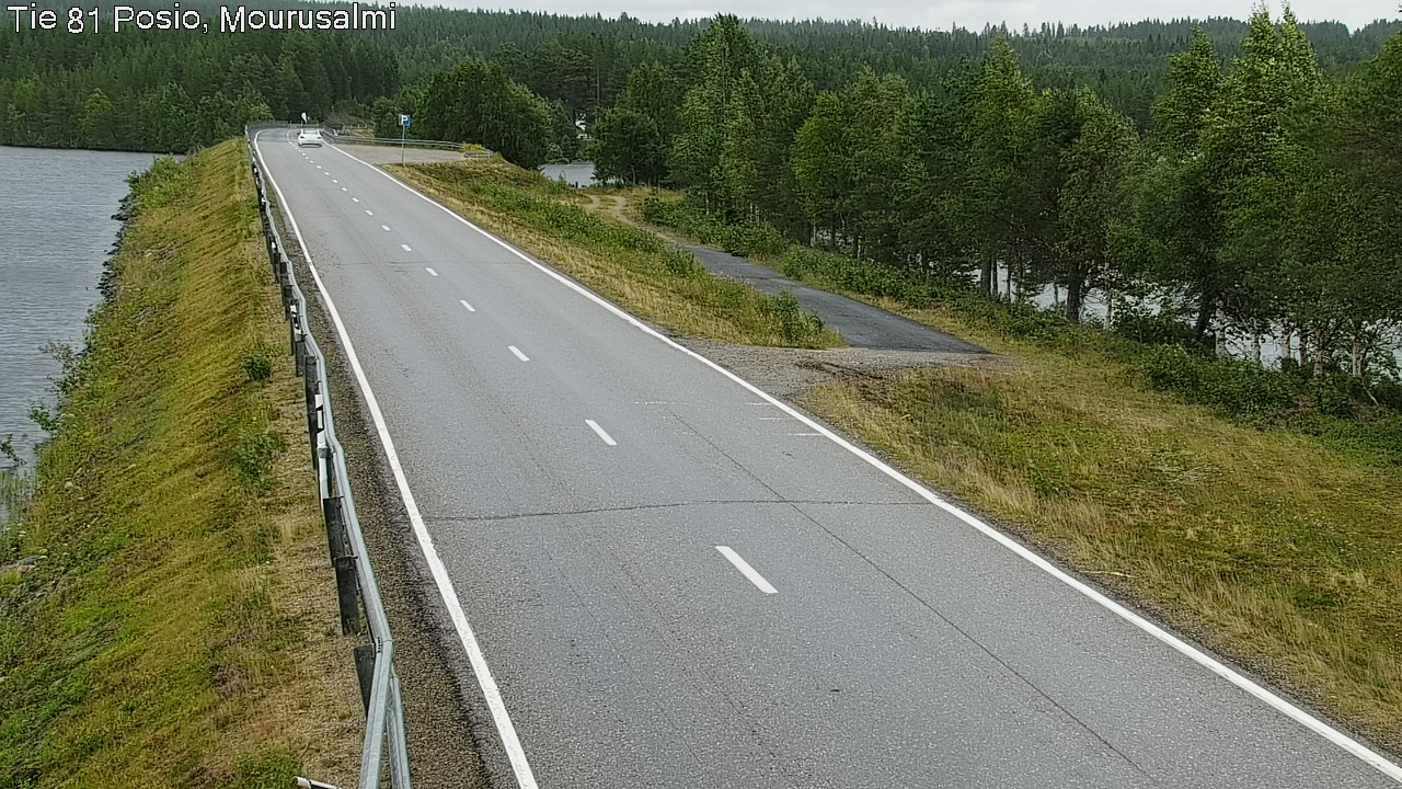 Kelikamerat Kuva Tie 81 Posio, Mourusalmi, Posio, Lappi