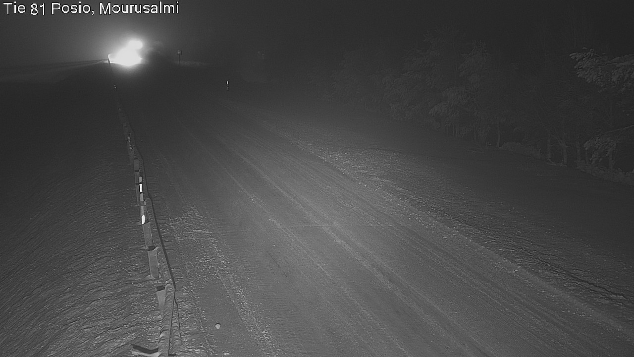 Weather Camera Image Väg 81 Posio, Mourusalmi, Posio, Lappi