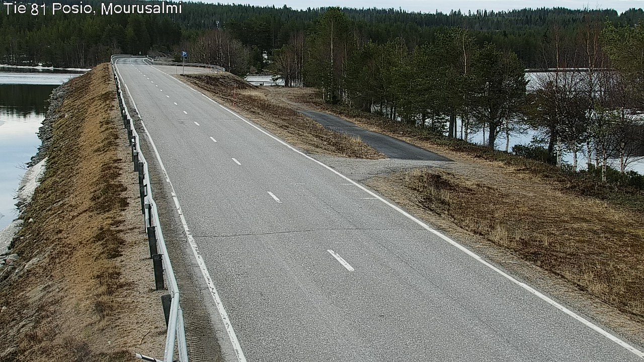 Kelikamerat Kuva Tie 81 Posio, Mourusalmi, Posio, Lappi