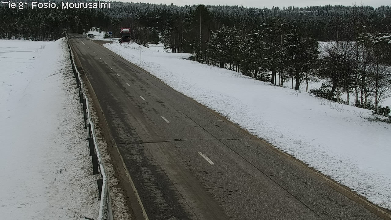 Weather Camera Image Road 81 Posio, Mourusalmi, Posio, Lappi