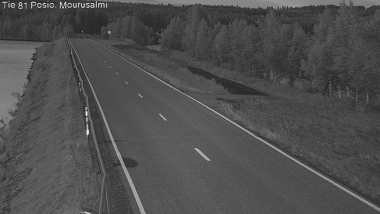 Kelikamerat Kuva Tie 81 Posio, Mourusalmi, Posio, Lappi