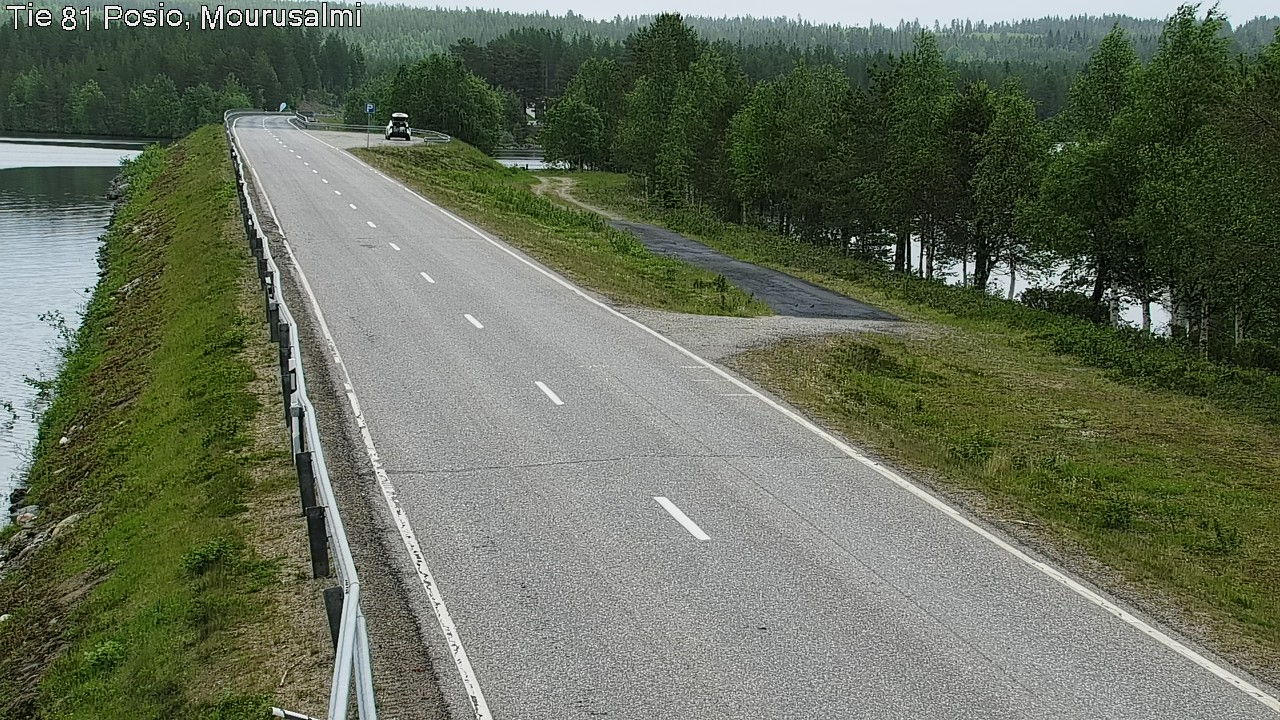 Kelikamerat Kuva Tie 81 Posio, Mourusalmi, Posio, Lappi