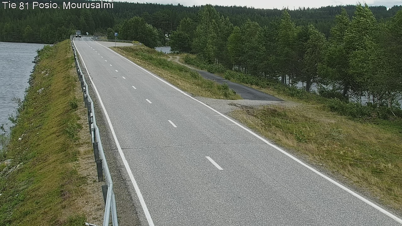 Kelikamerat Kuva Tie 81 Posio, Mourusalmi, Posio, Lappi