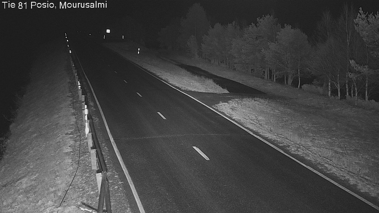 Kelikamerat Kuva Tie 81 Posio, Mourusalmi, Posio, Lappi