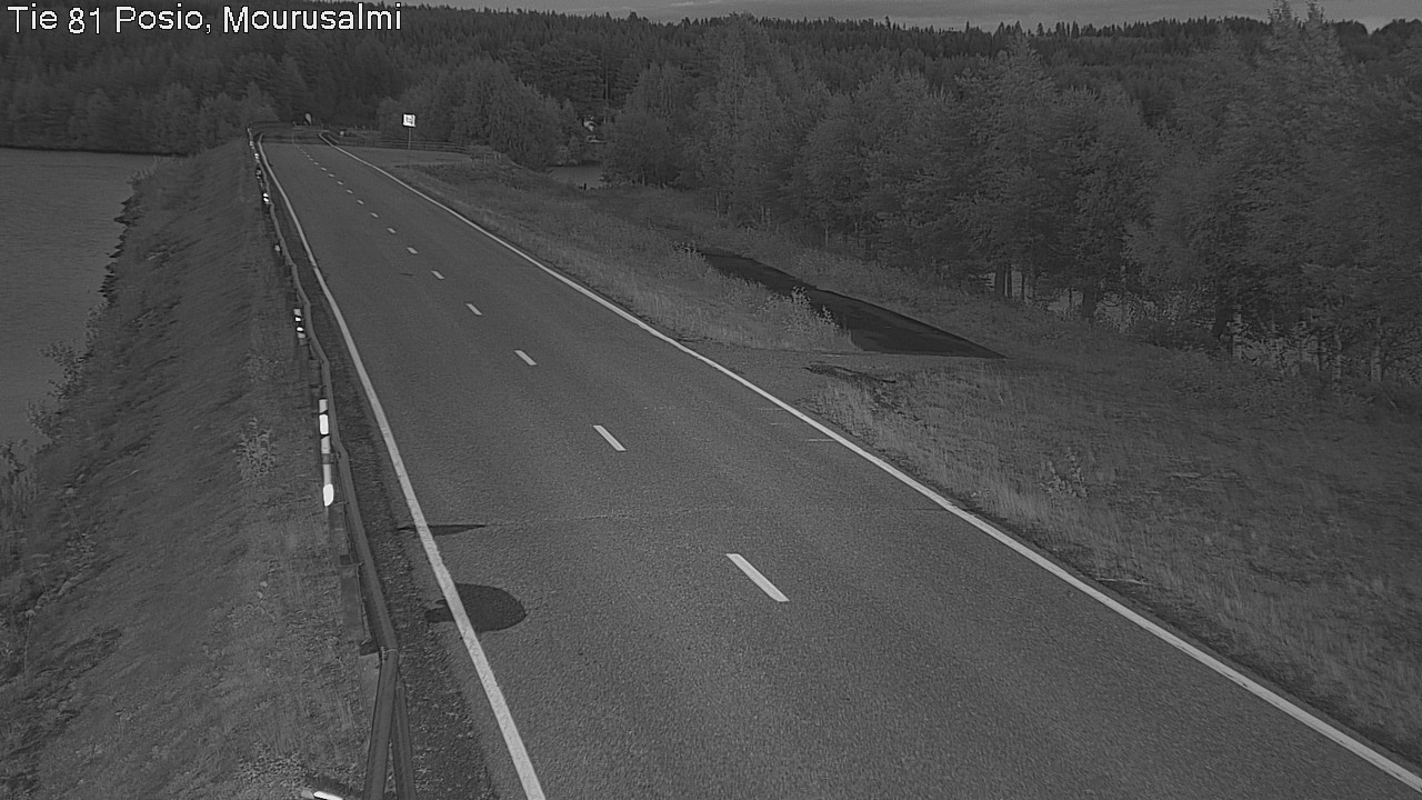 Kelikamerat Kuva Tie 81 Posio, Mourusalmi, Posio, Lappi