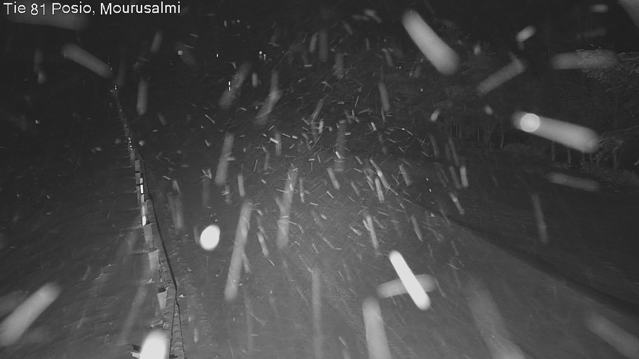 Kelikamerat Kuva Tie 81 Posio, Mourusalmi, Posio, Lappi