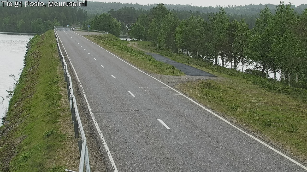 Kelikamerat Kuva Tie 81 Posio, Mourusalmi, Posio, Lappi