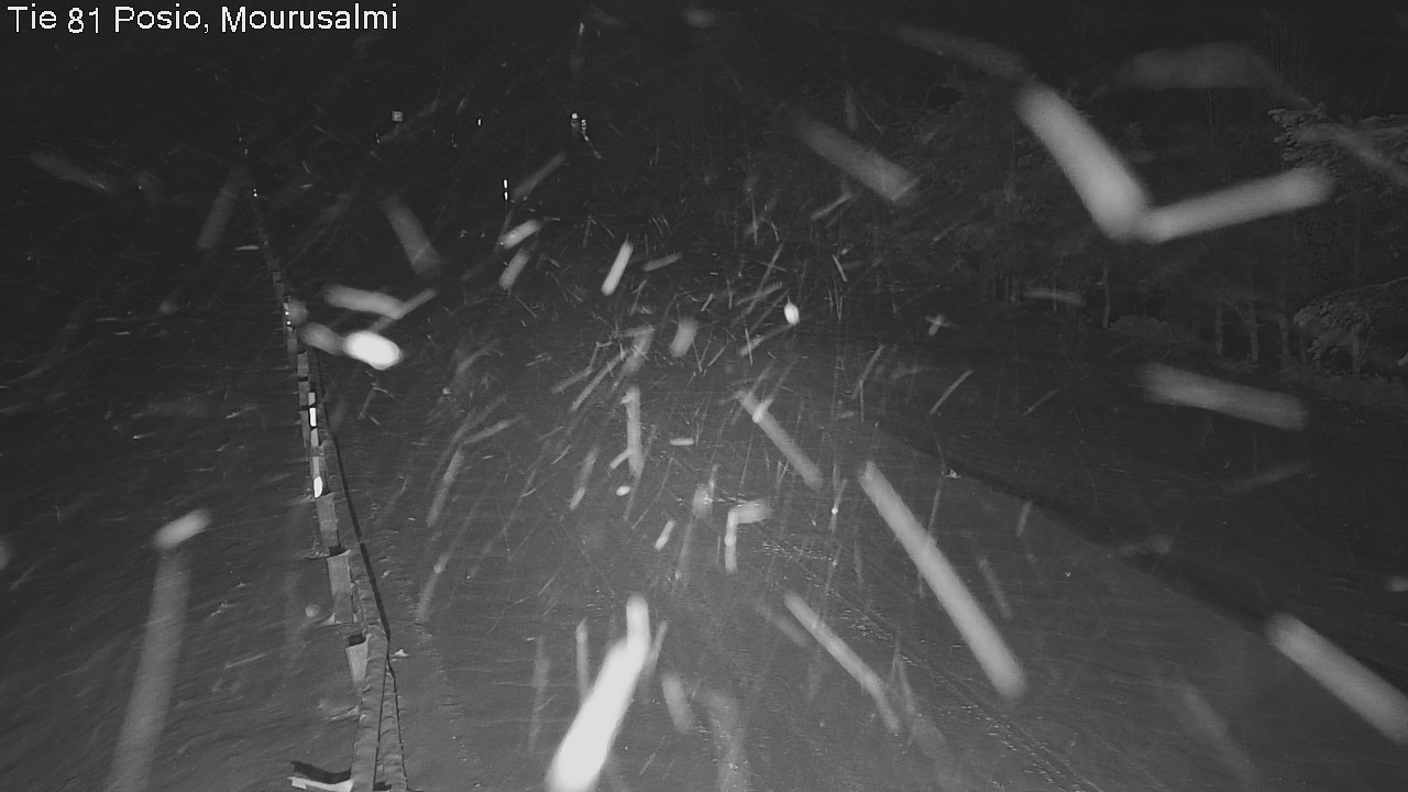 Kelikamerat Kuva Tie 81 Posio, Mourusalmi, Posio, Lappi