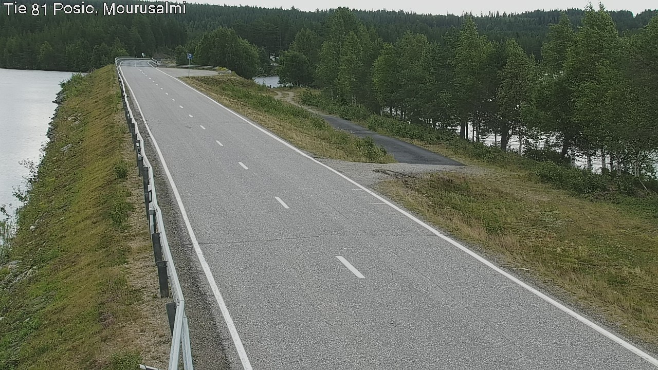 Weather Camera Image Väg 81 Posio, Mourusalmi, Posio, Lappi
