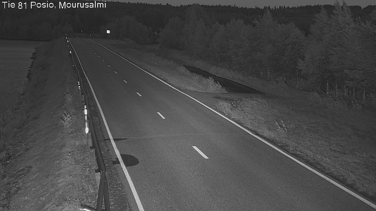 Kelikamerat Kuva Tie 81 Posio, Mourusalmi, Posio, Lappi