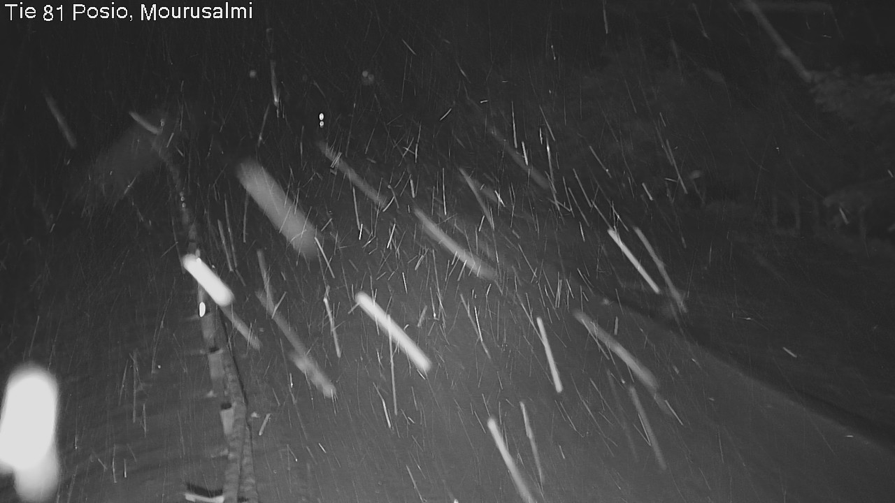 Kelikamerat Kuva Tie 81 Posio, Mourusalmi, Posio, Lappi