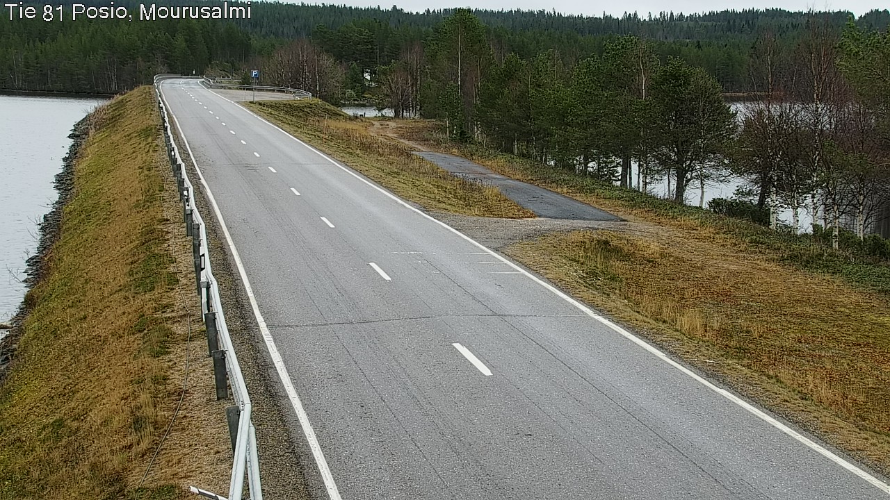 Kelikamerat Kuva Tie 81 Posio, Mourusalmi, Posio, Lappi