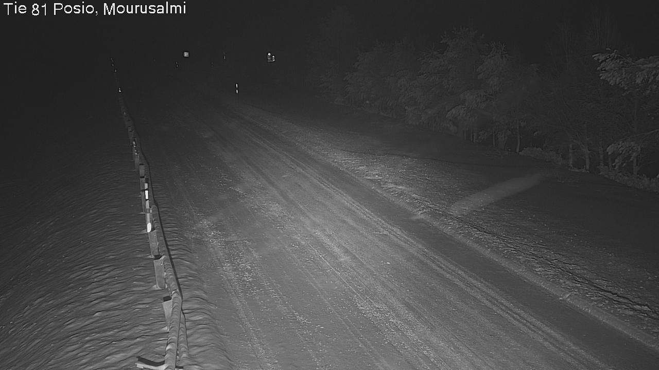 Weather Camera Image Väg 81 Posio, Mourusalmi, Posio, Lappi