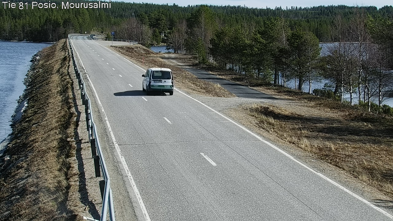 Kelikamerat Kuva Tie 81 Posio, Mourusalmi, Posio, Lappi