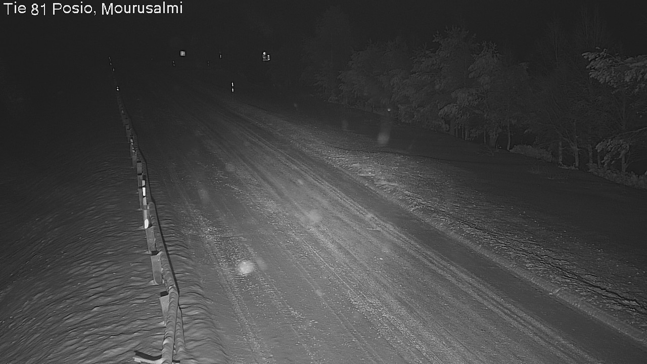 Weather Camera Image Väg 81 Posio, Mourusalmi, Posio, Lappi