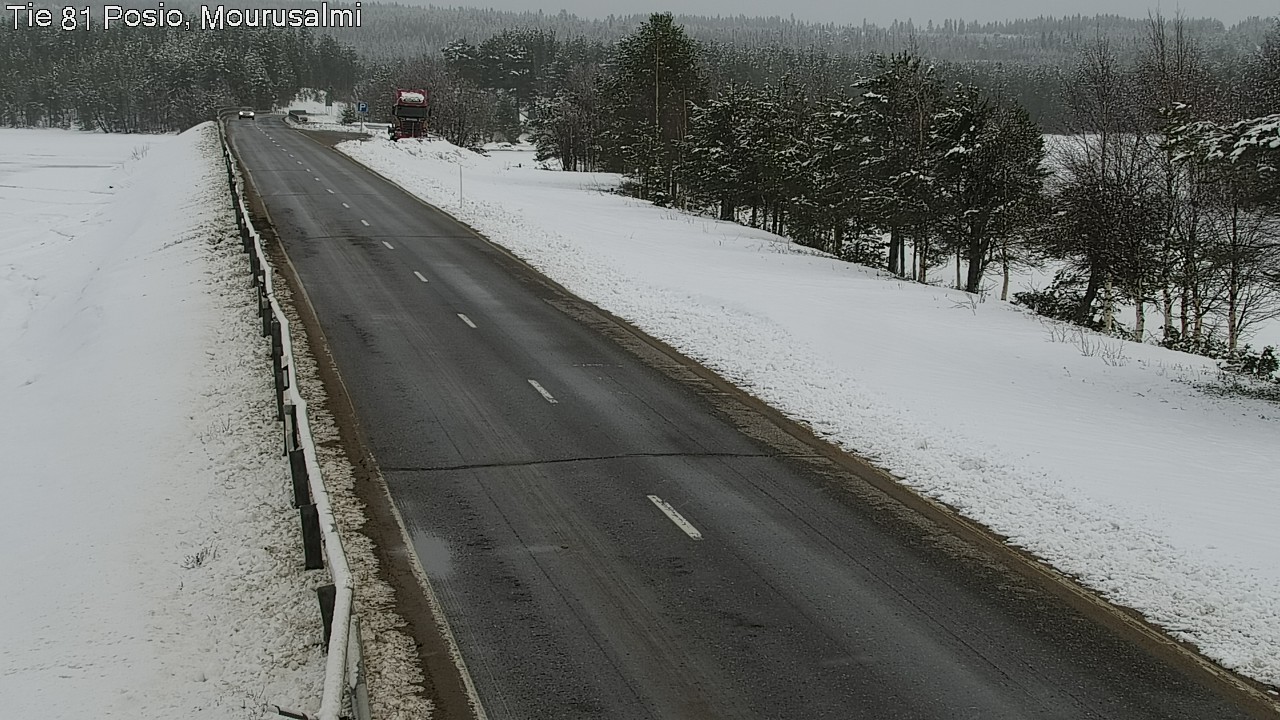 Kelikamerat Kuva Tie 81 Posio, Mourusalmi, Posio, Lappi