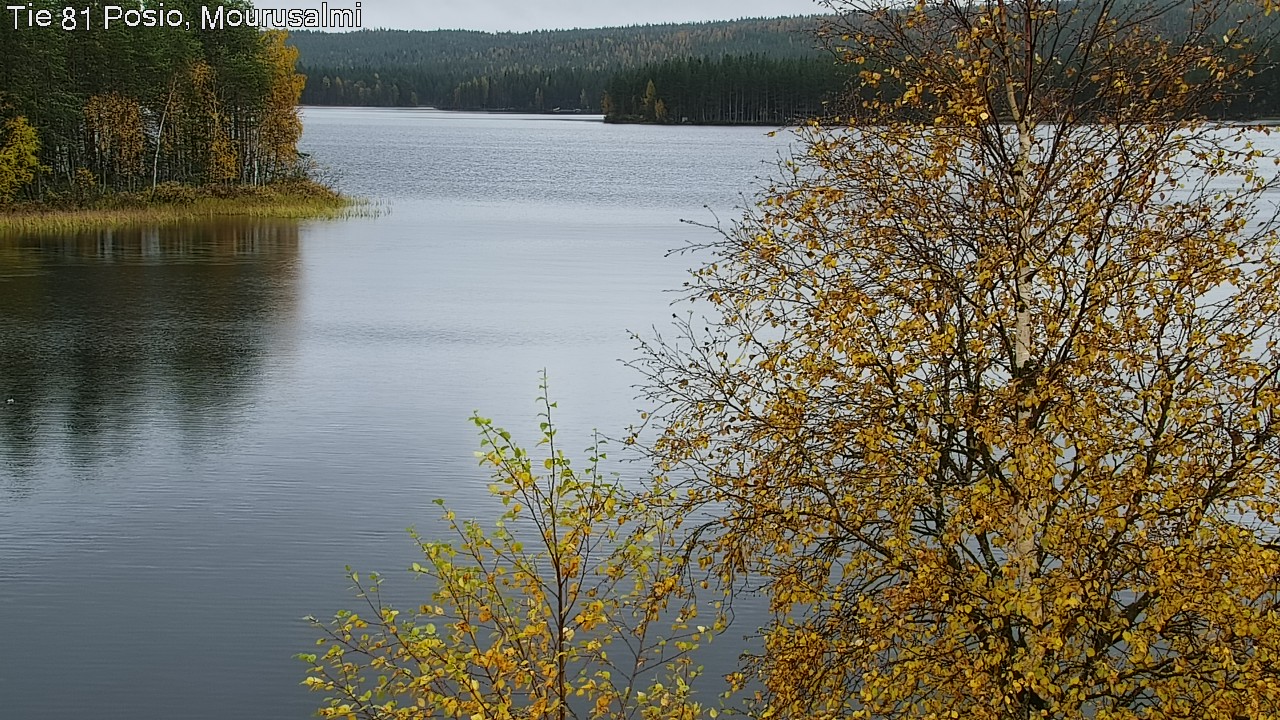 Kelikamerat Kuva Tie 81 Posio, Mourusalmi, Posio, Lappi