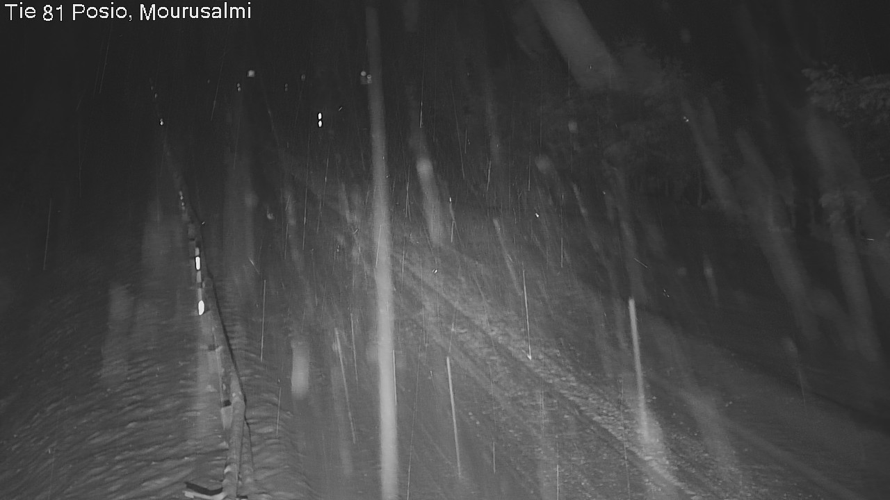 Weather Camera Image Väg 81 Posio, Mourusalmi, Posio, Lappi